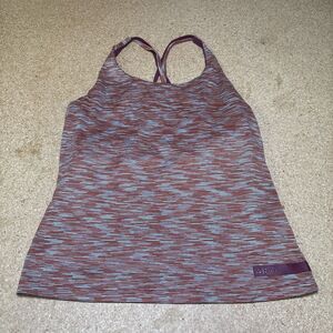 RAB Lineal Tank Top Sz 12 Women's Slim Fitting Moisture Wicking E3